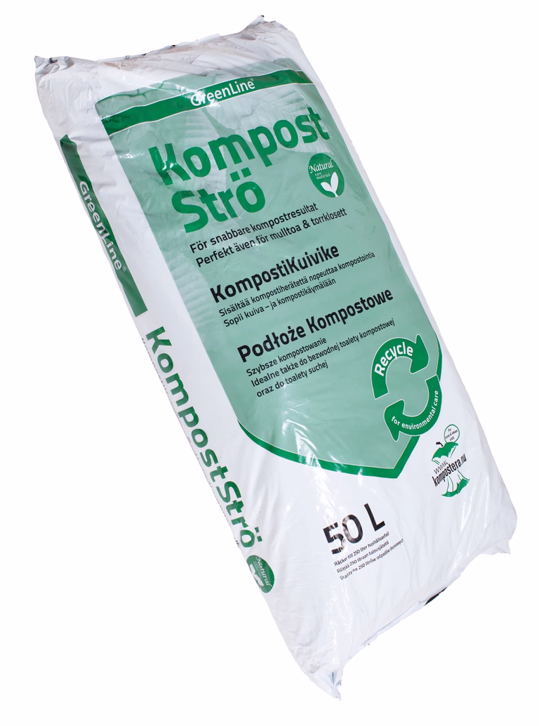 Kompostströ och toabark