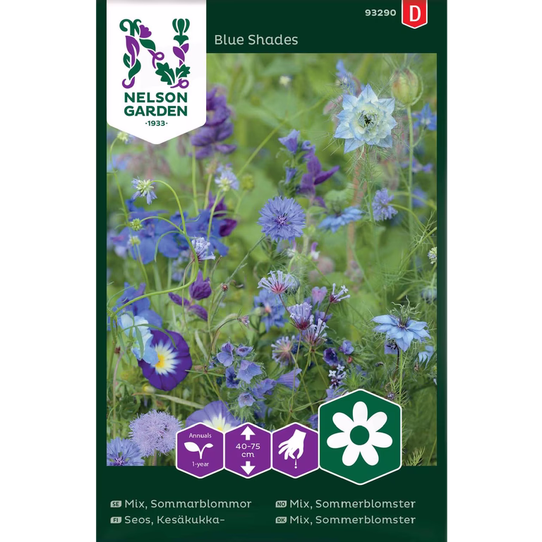 Sommarblomsmix 'Blue Shades'