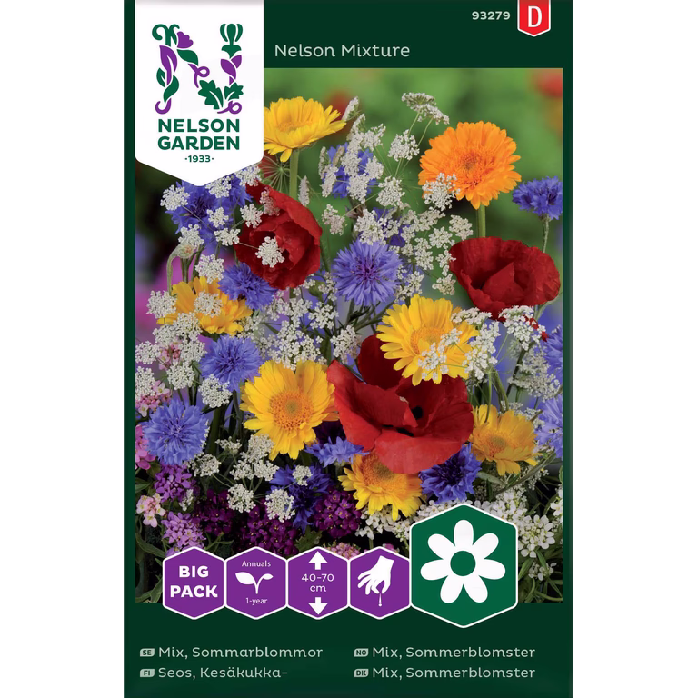 Sommarblomsmix 'Nelson Mixture'