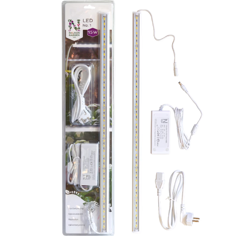 Växtbelysning LED No.1 60cm 15W m.adapter