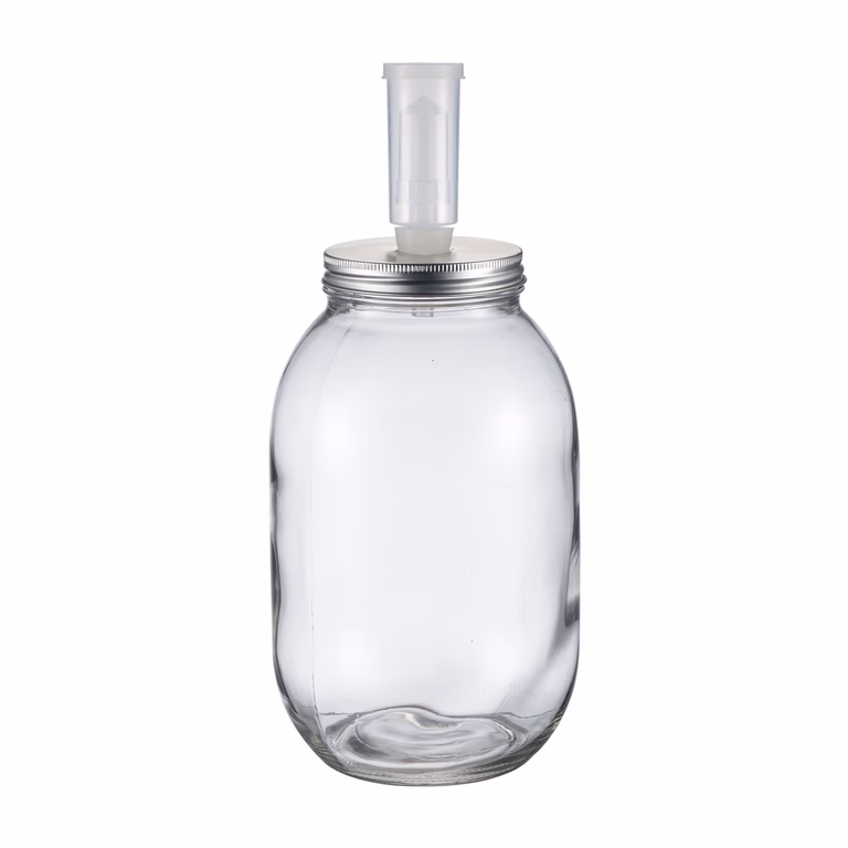 Glasburk till fermentering