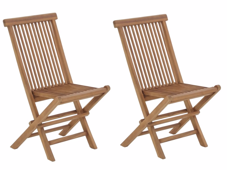Caféstolar Teak