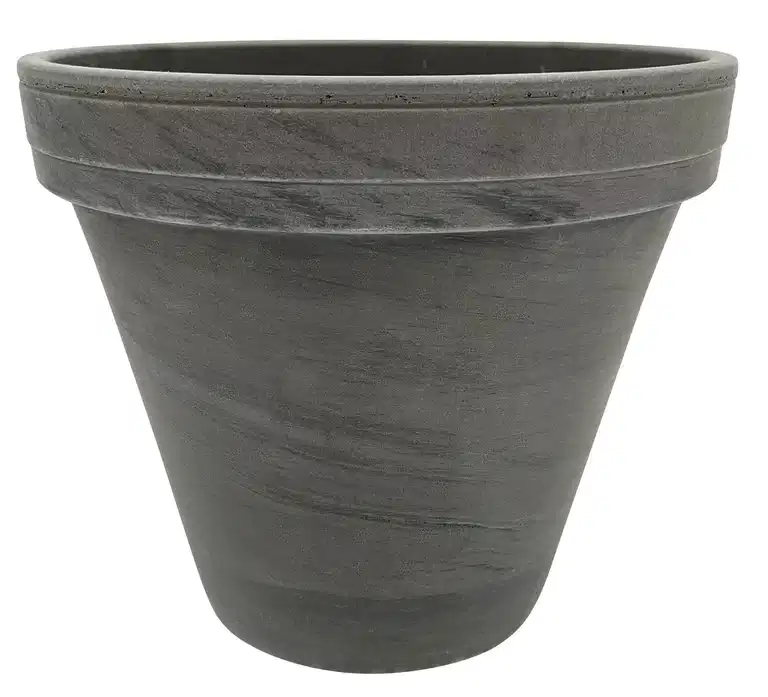Plant pot D18 basalt terracotta