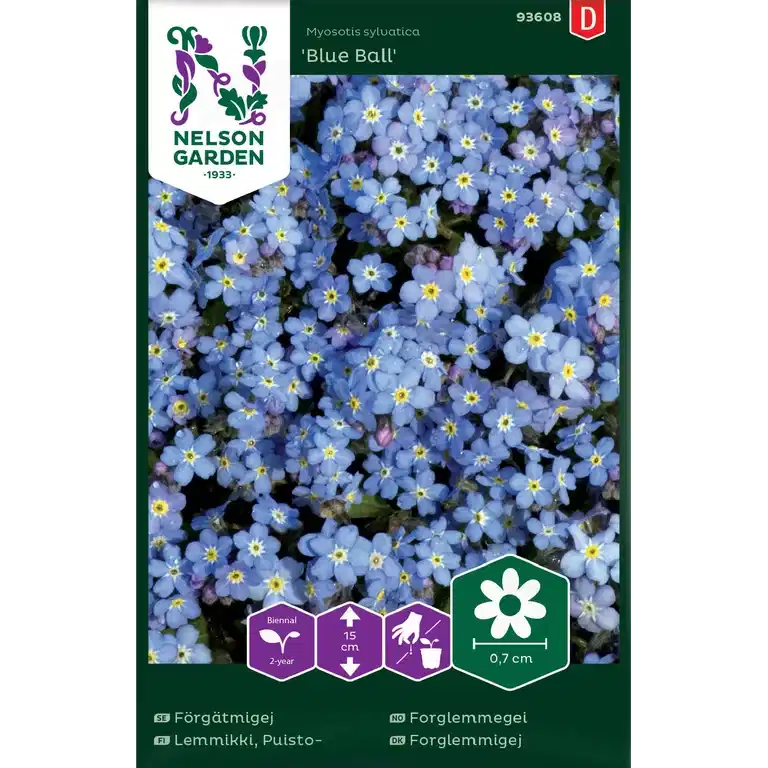Förgätmigej, Blue Ball, blå