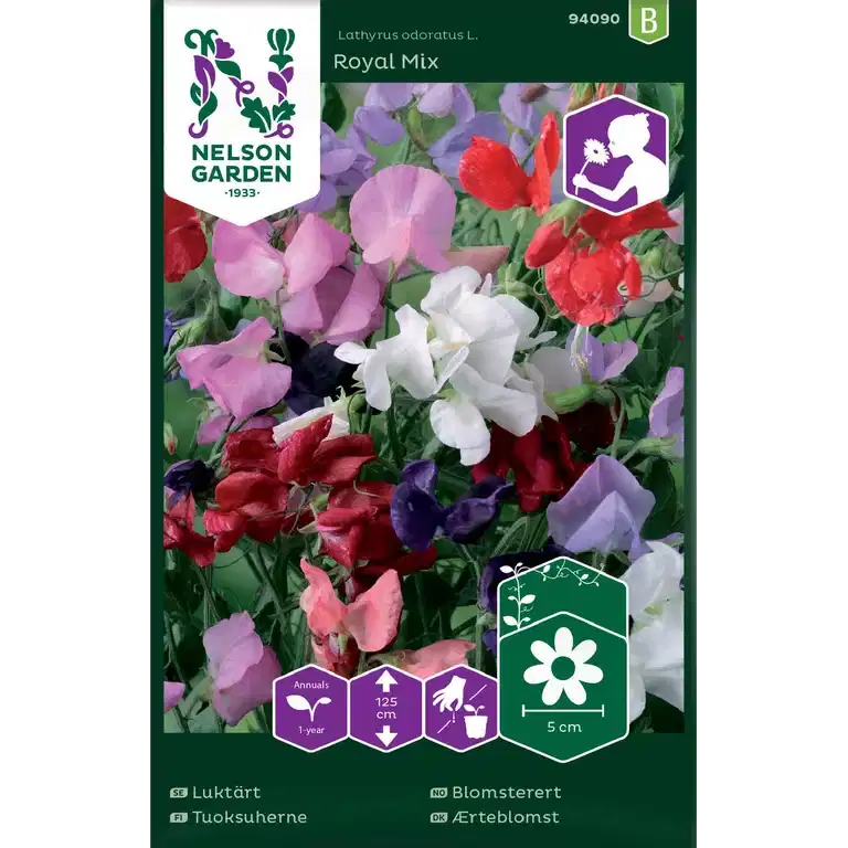 Luktärt, Royal, bl.färger.