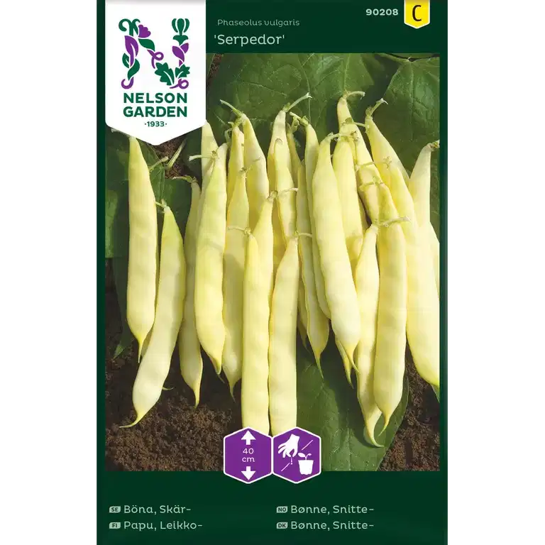 Böna, Skär-, Serpedor