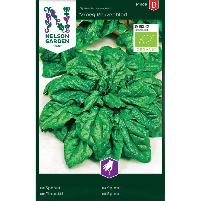 Spenat, Monnopa, Organic
