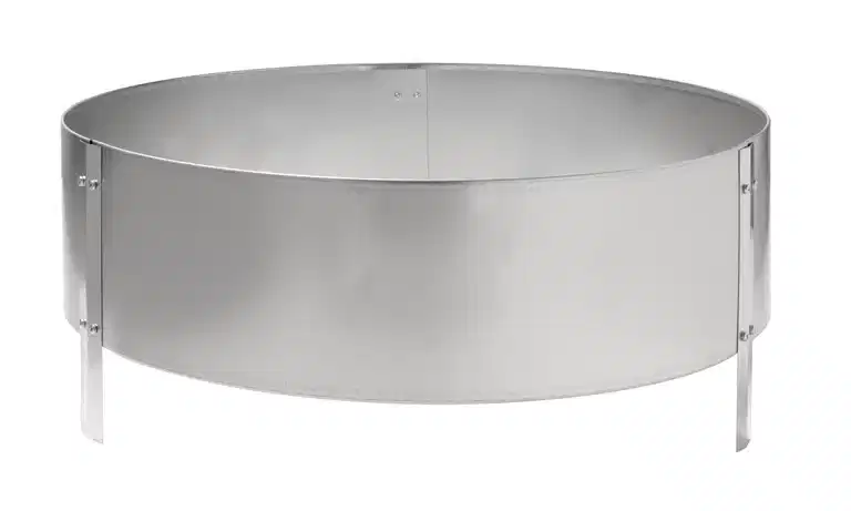 Planting box round Zink 60cm