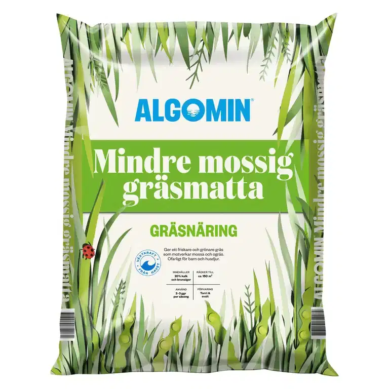 Mindre mossig gräsmatta 6,5 kg