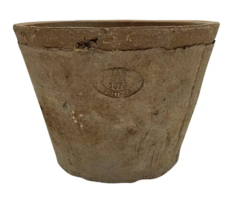 Rustique pot D16 terracotta