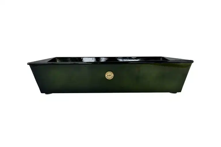 K&C Tray Medium Green 36x23x8 cm