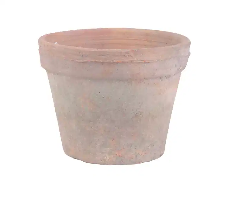 Vintage pot D16 terracotta