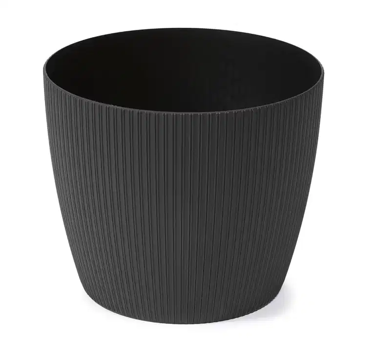 Lisse eco pot D14 black