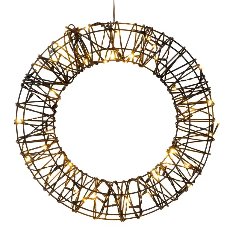 Wreath with Lights