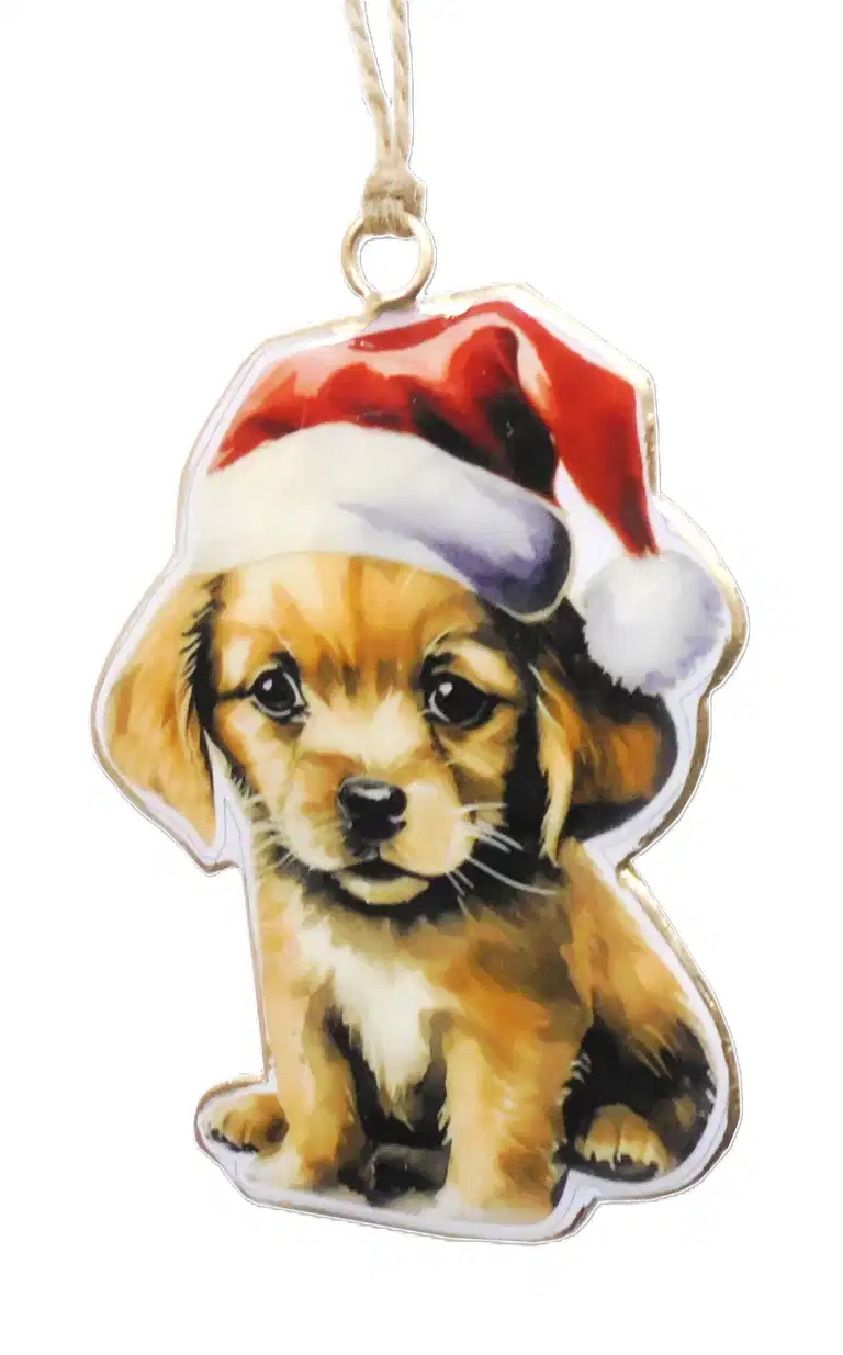Ornament Christmas Dog 
