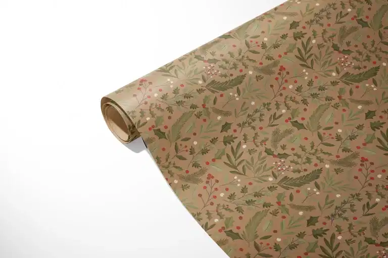 Gift wrap Kraft Branch