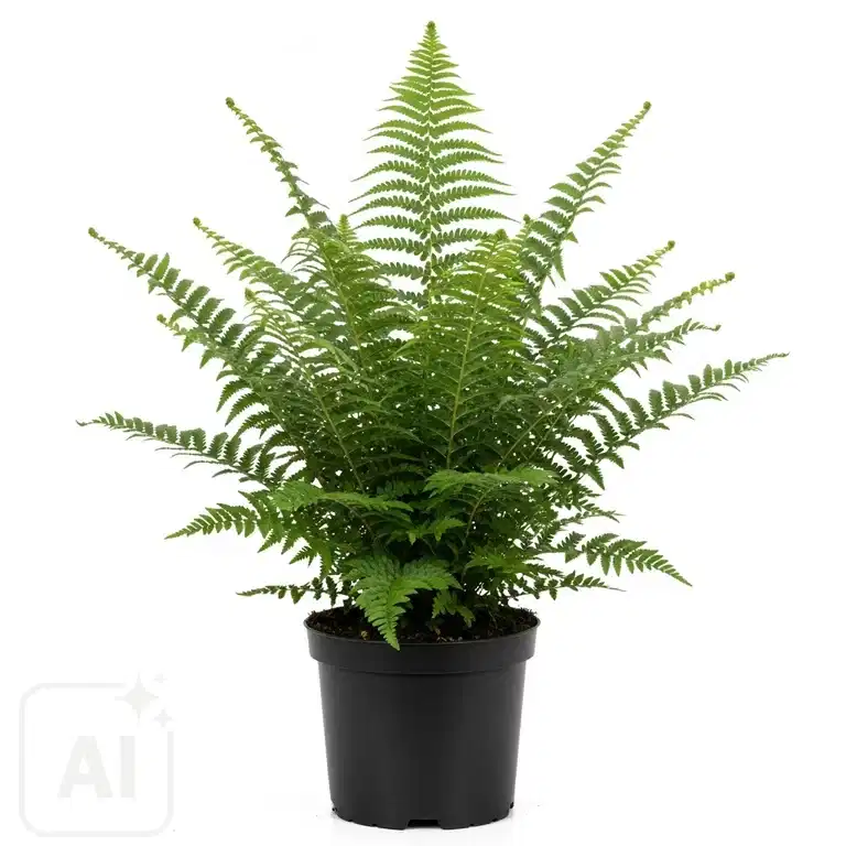 Athyrium niponicum 'Metallicum' Fern