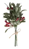 Berries branch in bundle, artifical