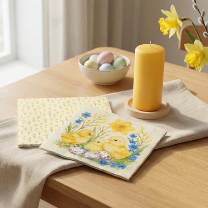 Påskljus & servetter