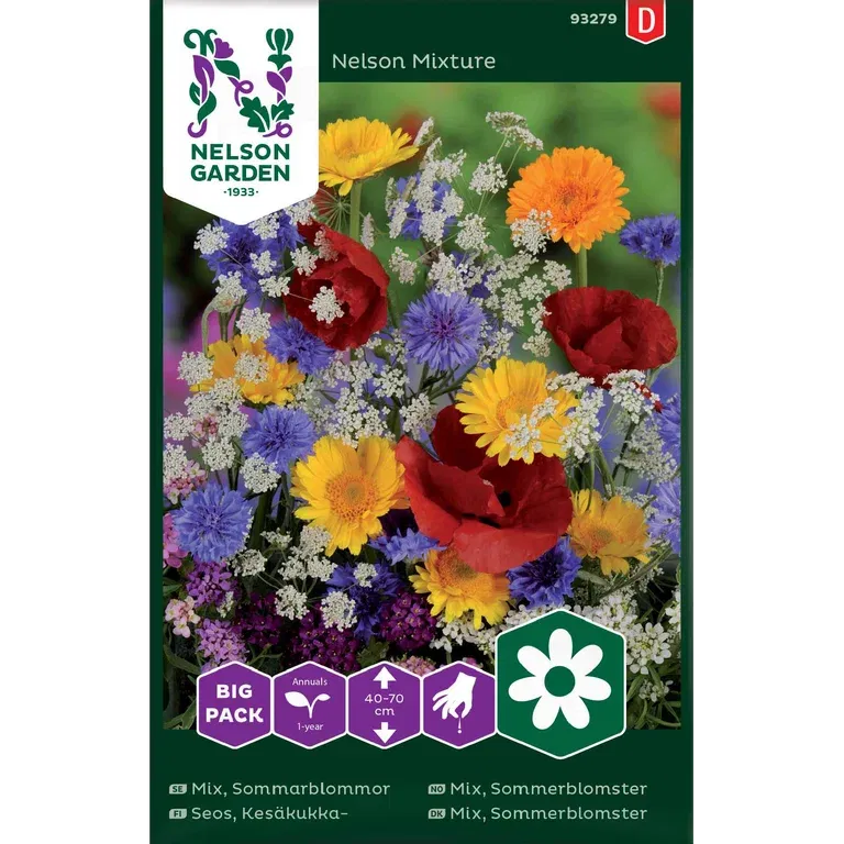 Sommarblomsmix 'Nelson Mixture'