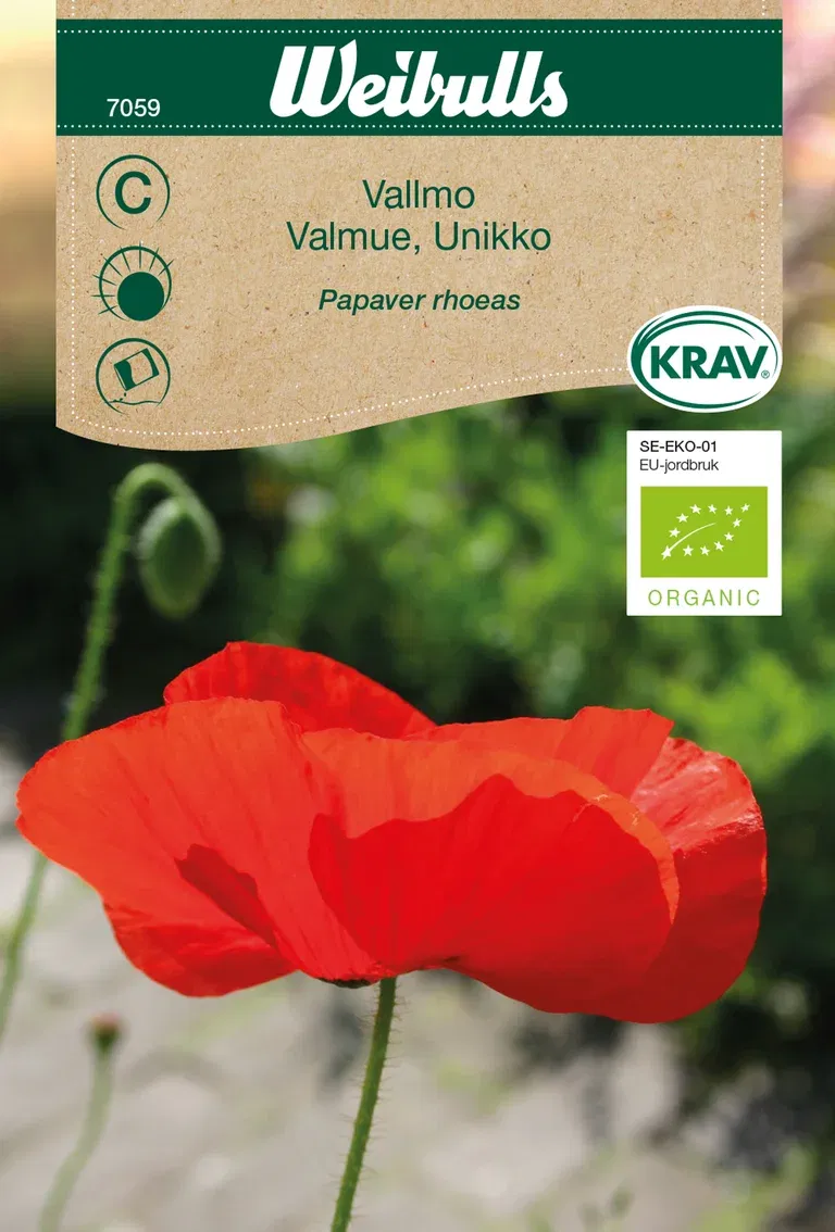 Kornvallmo KRAV