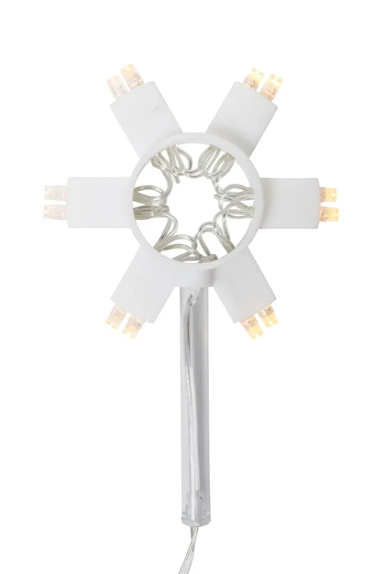 Batteridriven ljuskälla Adventsstjärna