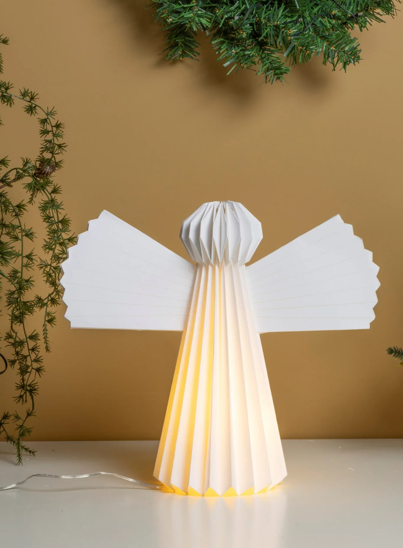 Ängel med belysning