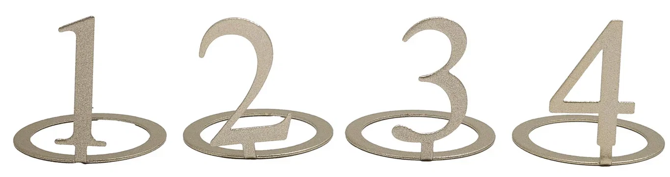 Ljusdekor adventsiffror