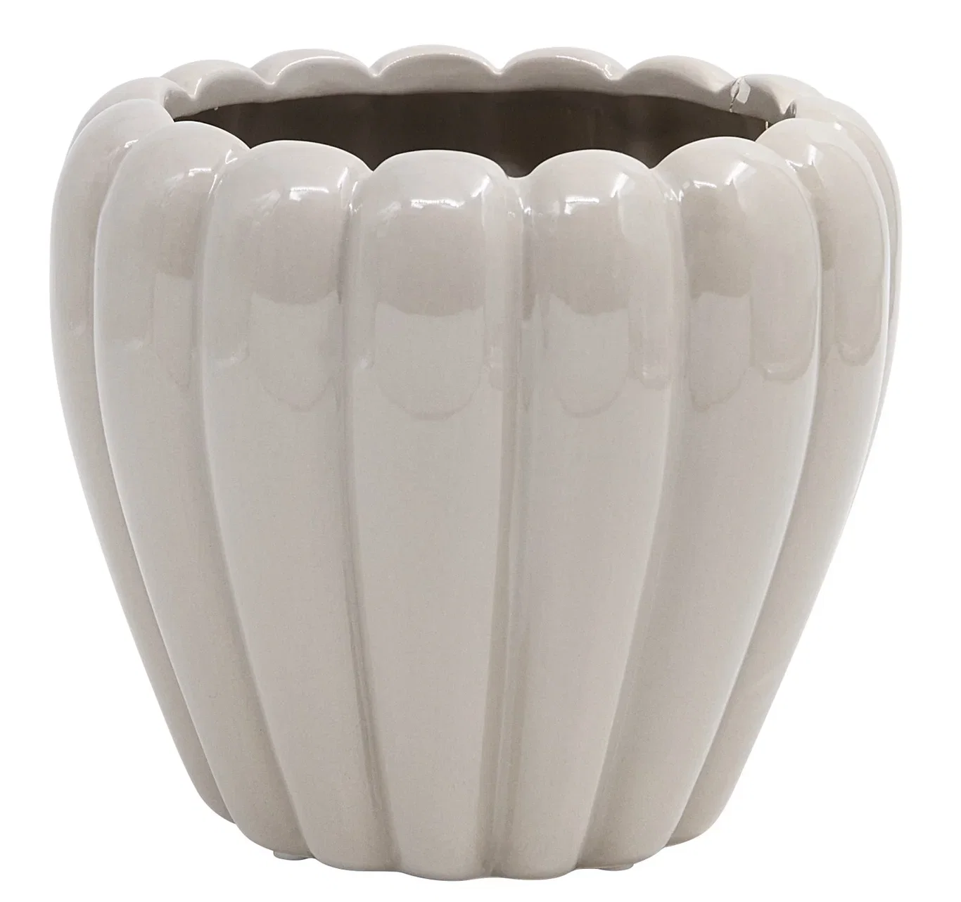 Silja pot D8cm beige