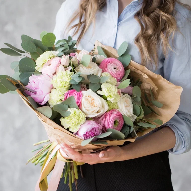 Create your own flower bouquet - learn the spiral technique.