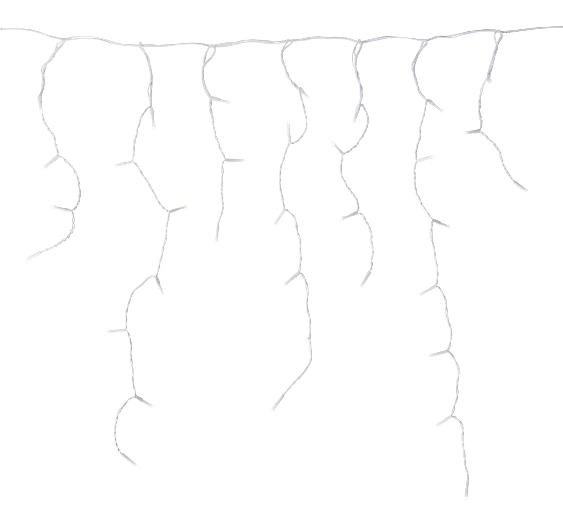 Ljusslinga Istappar Transparent Complete