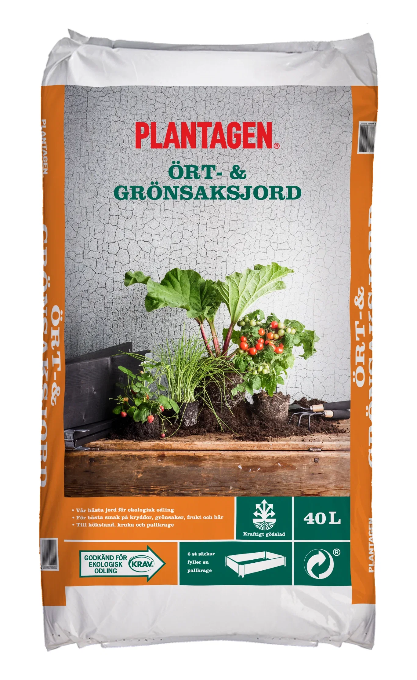 Ört- och grönsaksjord KRAV