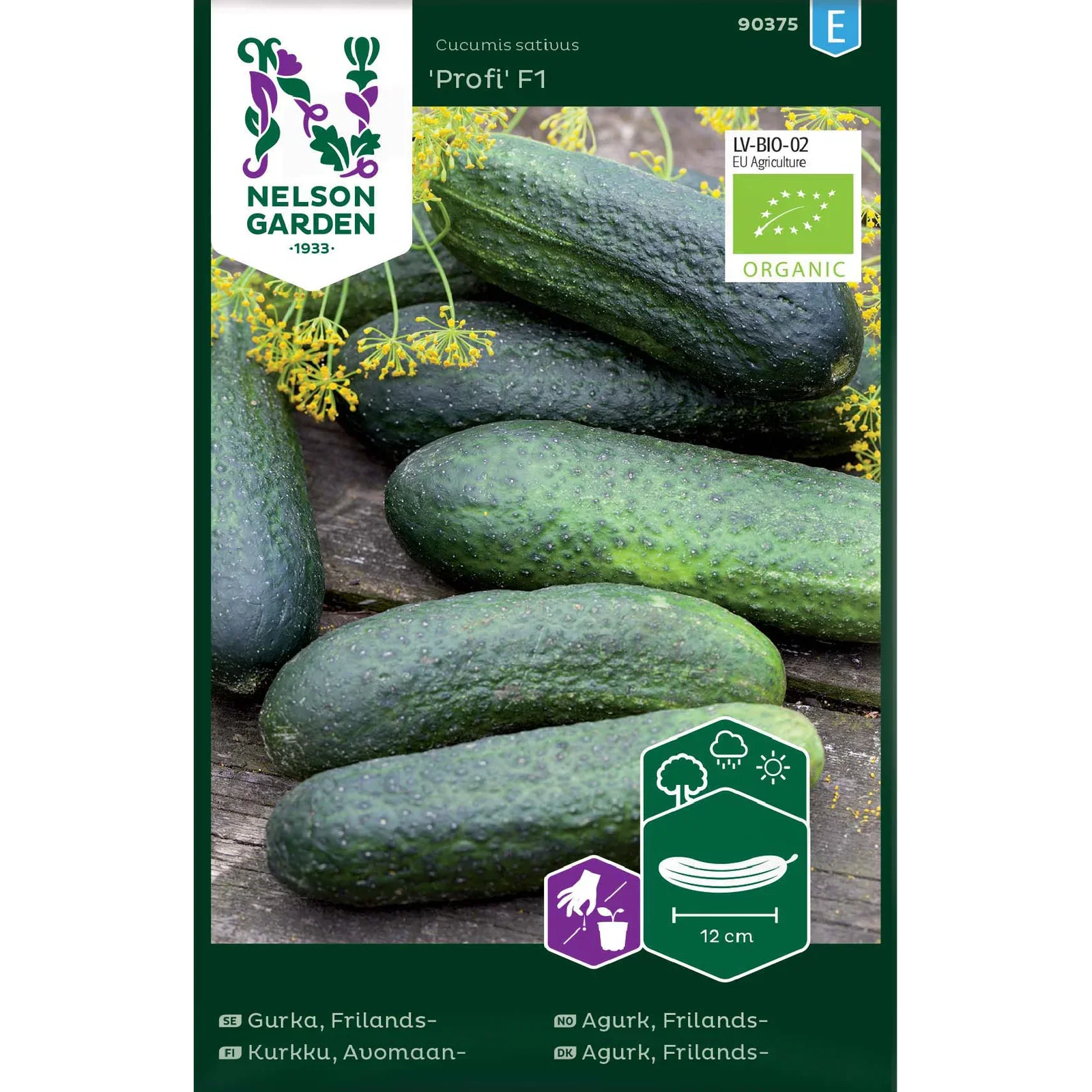 Frilandsgurka 'Profi' F1
