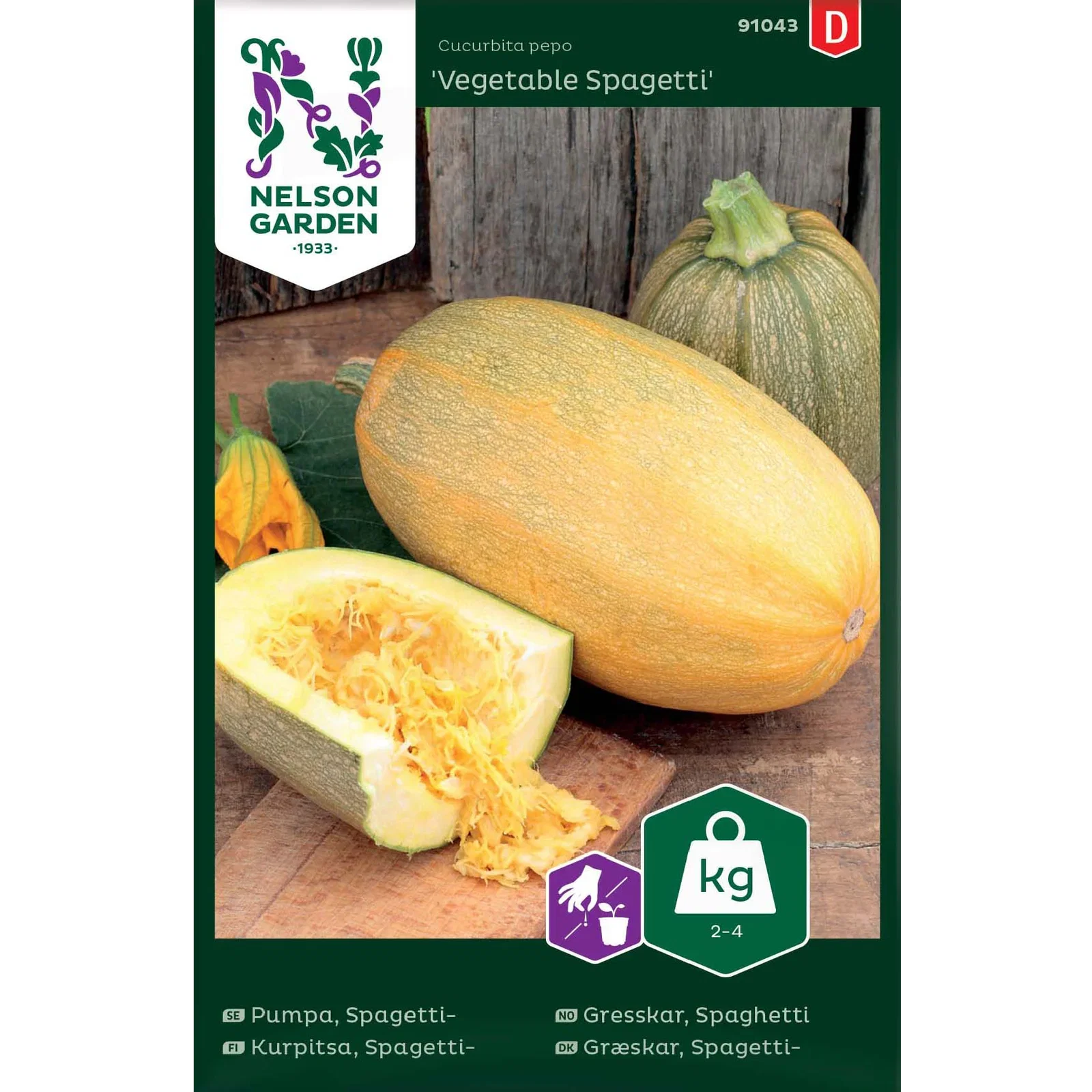 Spagettipumpa 'Vegetable Spagetti'