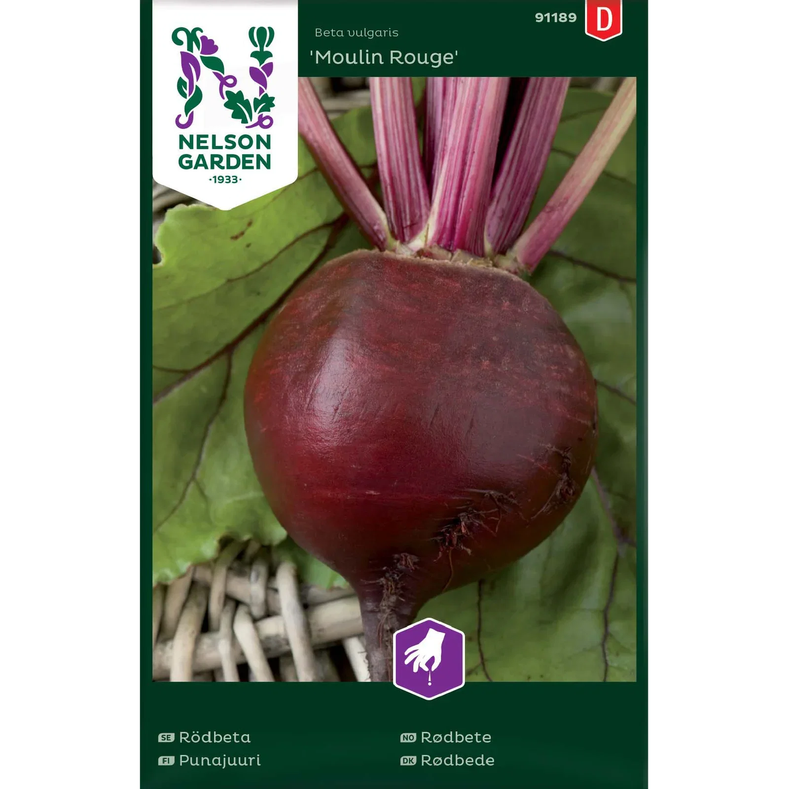 Rödbeta 'Moulin Rouge'