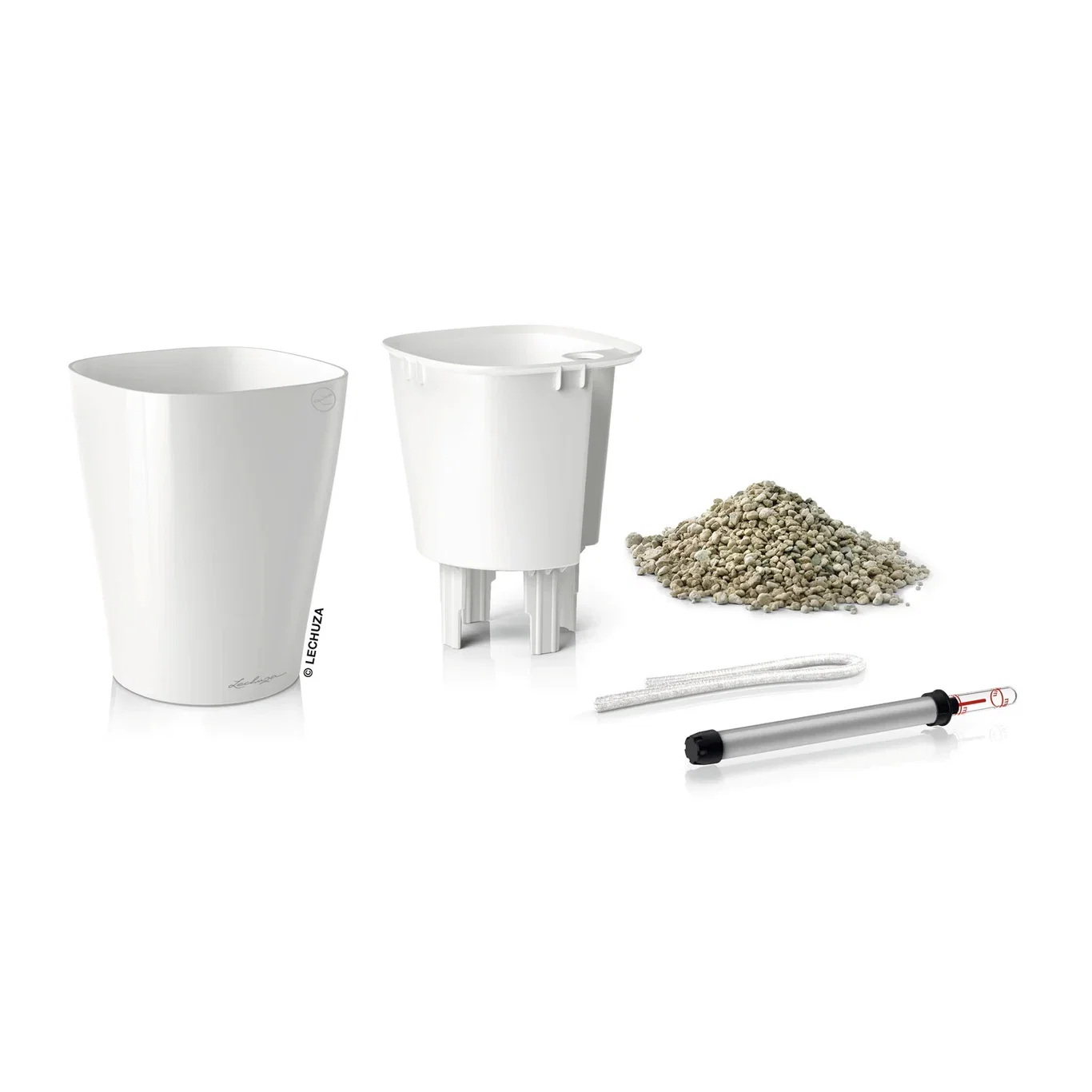 Självbevattnande kruka Deltini