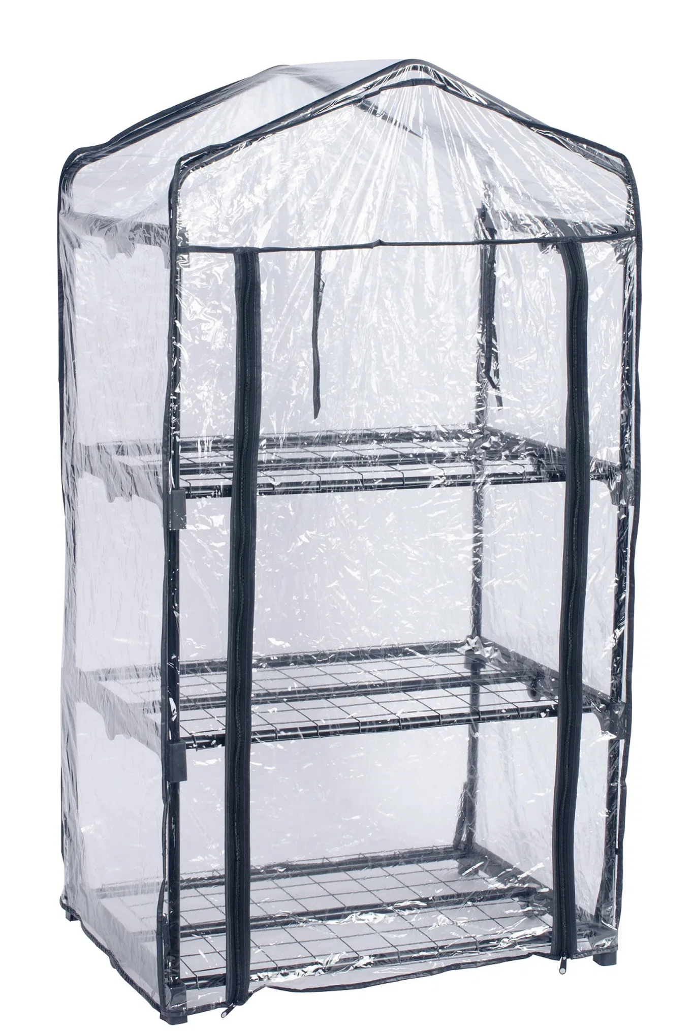 Växthus mini med hyllor Sally