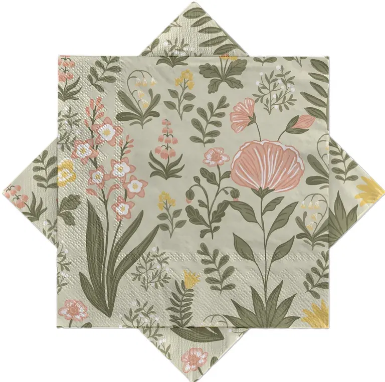 Servett Vintage Flowers